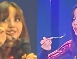 Gemas! Lisa BLACKPINK Kepedasan Makan Rendang