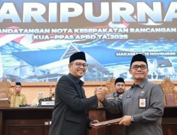 Pemkot Makassar dan DPRD Sepakati KUA-PPAS APBD Tahun 2025