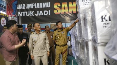 Pastikan Kesiapan Pilkada 2024, Pjs Wali Kota Makassar Arwin Azis Tinjau Gudang Logistik KPU