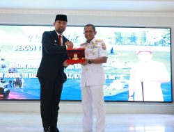 Pjs Wali Kota Makassar Hadiri Sertijab Komandan Lantamal VI   