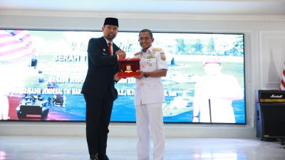 Pjs Wali Kota Makassar Hadiri Sertijab Komandan Lantamal VI