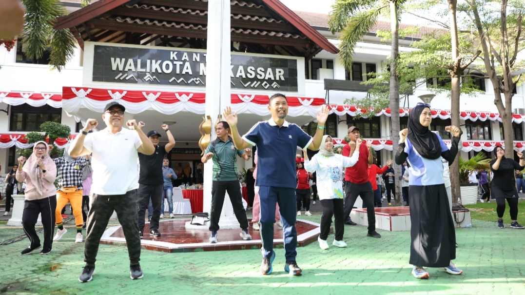 Andi Arwin Azis Akhiri Masa Jabatan sebagai Pjs Wali Kota Makassar dengan Penuh Kebersamaan