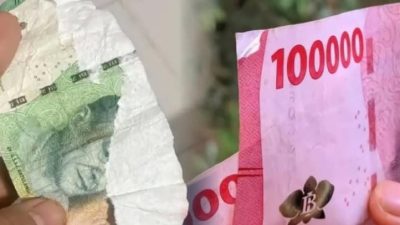 Heboh Uang Robek , BI Sulsel Tegaskan Cek Keaslian Rupiah dengan Metode 3D   