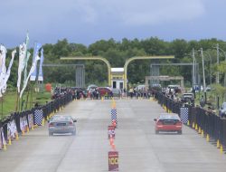 Sulawesi Drag Record 2024 Sukses Digelar di Makassar Meski Diguyur Hujan