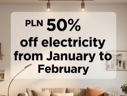 Diskon Listrik 50 Persen Januari-Februari 2025, Ini Rinciannya