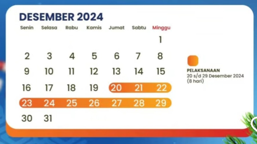 Cuti Bersama Desember 2024, Ini Daftar Lengkapnya!