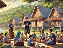 Gen Z Sulsel yang Berperan Aktif di Program Pendidikan Desa   
