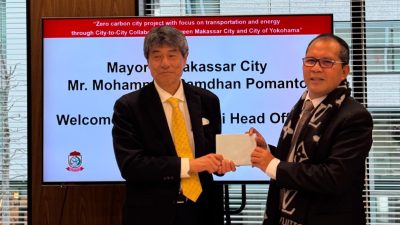 Danny Pomanto Perkuat Komitmen Dekarbonisasi, Kunjungi Nippon Koei di Jepang