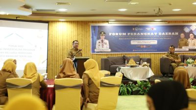 Buka Forum Perangkat Daerah DPPKB Kota Makassar, Muh. Yasir Tekankan Pentingnya Ketahanan Keluarga