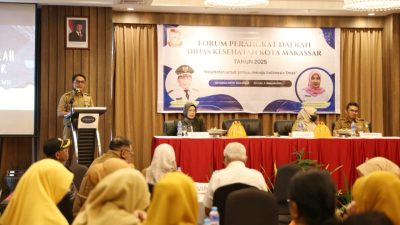 Pj Sekda Makassar Buka Forum Perangkat Daerah Dinas Kesehatan, Dorong Layanan Kesehatan Inklusif