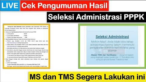 Hasil Seleksi Administrasi PPPK Tahap 2: Cek Kelulusan Anda Sekarang!