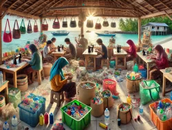 Cara Masyarakat Sulsel Mengubah Sampah Plastik Jadi Sumber Daya Ekonomi Kreatif