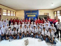 Sastra Indonesia Unhas Edukasi Kesantunan Berbahasa di SMAN 3 Gowa
