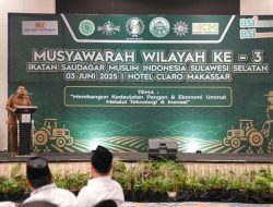Munafri Ajak Saudagar Muslim Perkuat Ekonomi dan Pendidikan Kota