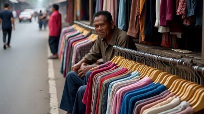 Penjual Pakaian Bekas