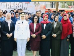Dinas Kearsipan Makassar Hadiri Upacara Peringatan Hari Otonomi Daerah ke-29