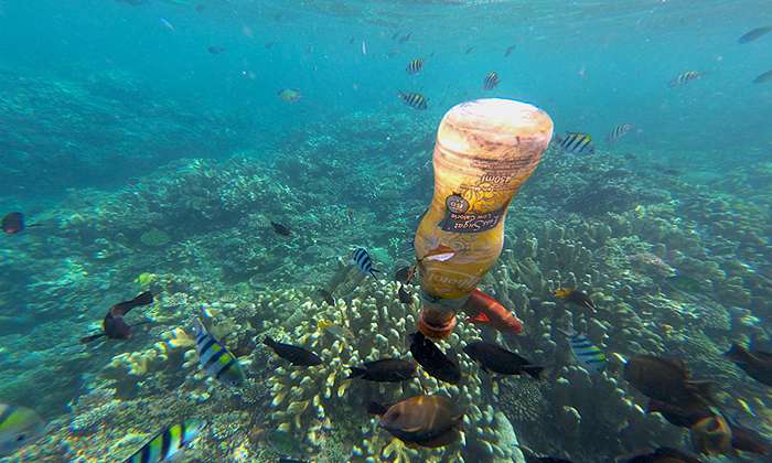 sampah plastik