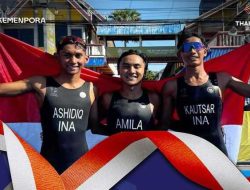 Triathlon Sorotan Dua Emas Indonesia