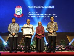 Munafri Arifuddin Perkuat Integritas, DPM-PTSP Makassar Raih WBK