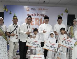 LPS Makassar Gelar Iftar dan Santunan untuk 100 Anak Yatim, Dorong Literasi Keuangan di Bulan Ramadan