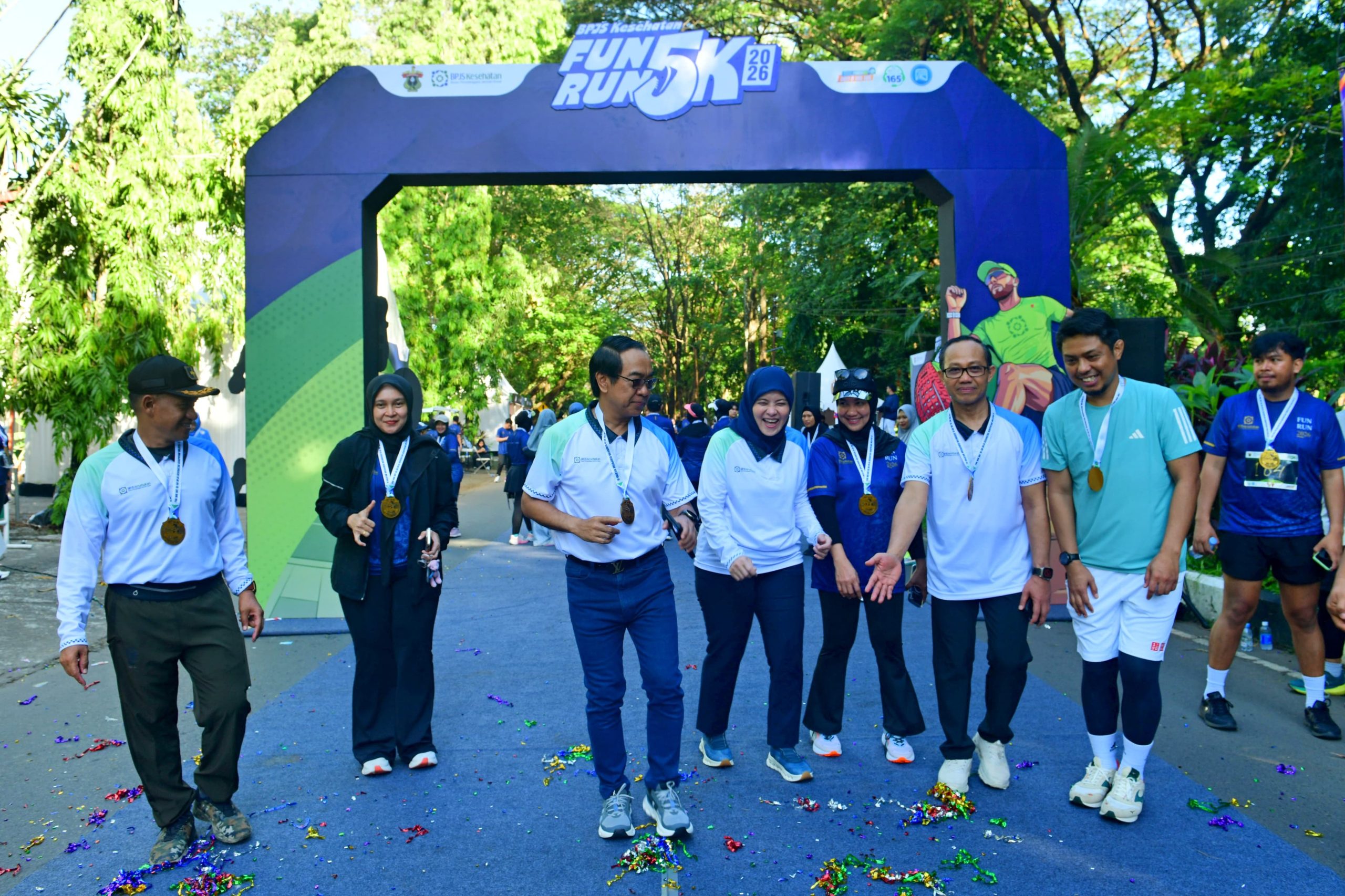 BPJS Kesehatan-Unhas Gelar Fun Run 5K