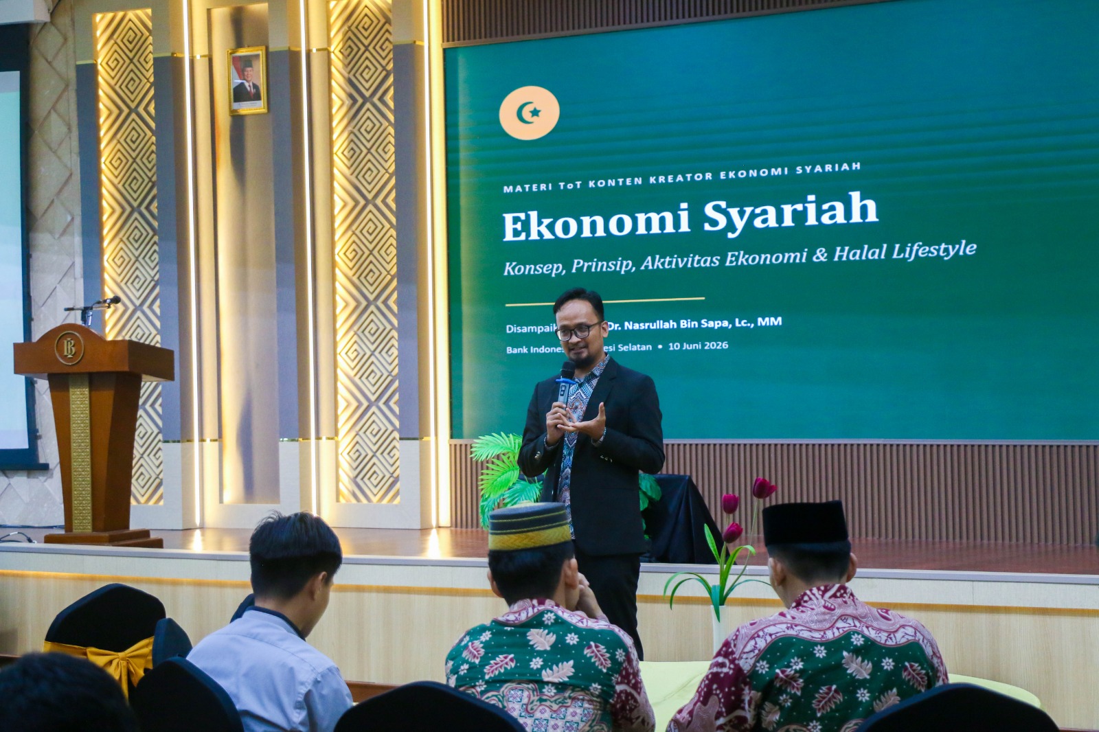 BI Sulsel Kuatkan Kampanye Ekonomi dan Keuangan Syariah