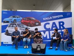 Kalla Toyota Pererat Kebersamaan Pelanggan dan Komunitas Otomotif di Car Meet Makassar