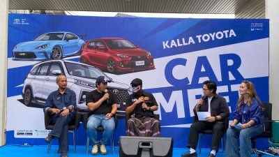 Kalla Toyota Pererat Kebersamaan Pelanggan dan Komunitas Otomotif di Car Meet Makassar