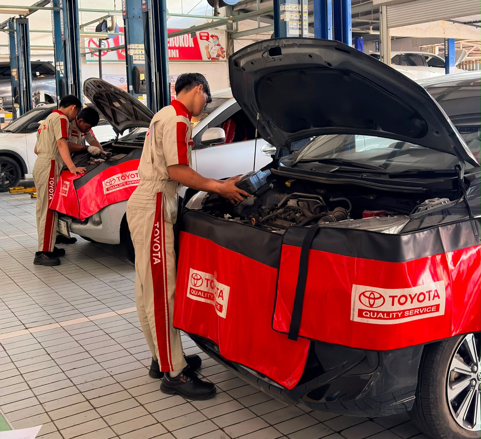 Jaringan Servis Luas Toyota, Solusi Nyaman hingga Pelosok Daerah