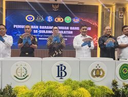 4.144 Uang Palsu Dimusnahkan di Makassar